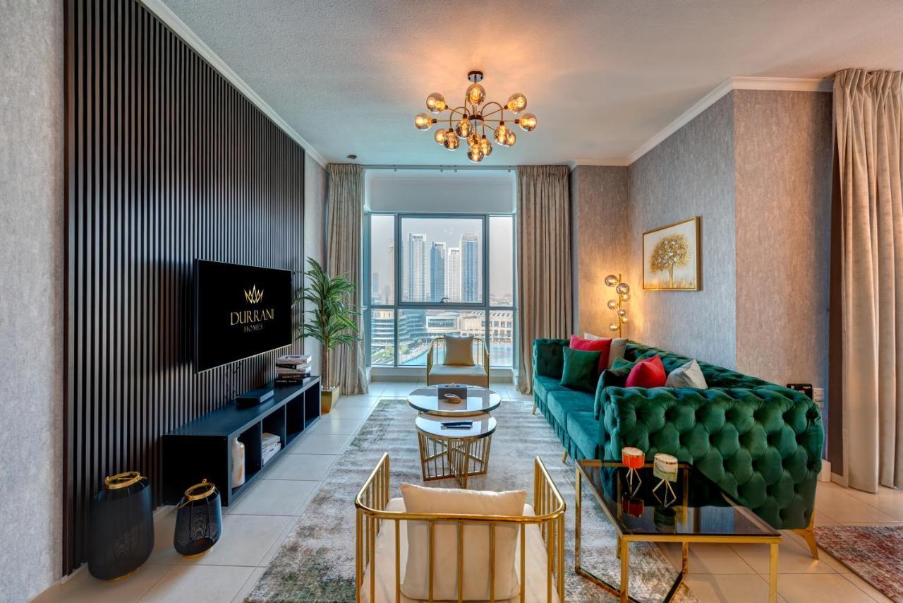 Durrani Homes - Luxe Living With Burj Khalifa And Fountain View - Third Room Without Partition ดูไบ ภายนอก รูปภาพ