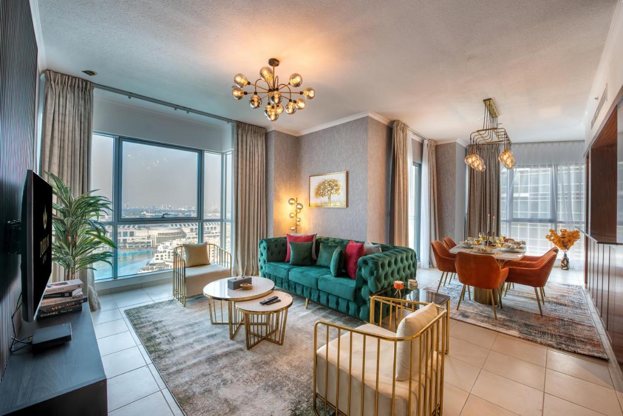 Durrani Homes - Luxe Living With Burj Khalifa And Fountain View - Third Room Without Partition ดูไบ ภายนอก รูปภาพ