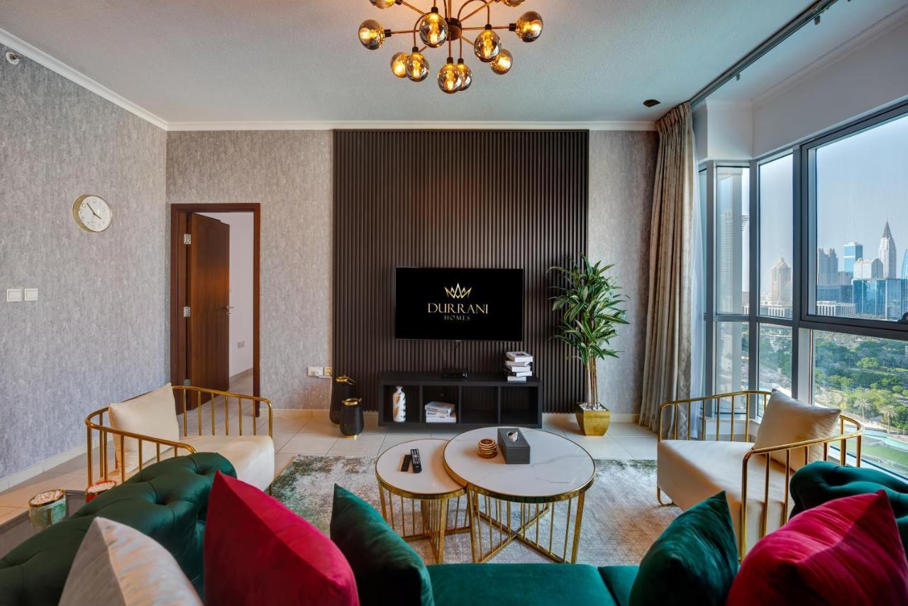 Durrani Homes - Luxe Living With Burj Khalifa And Fountain View - Third Room Without Partition ดูไบ ภายนอก รูปภาพ